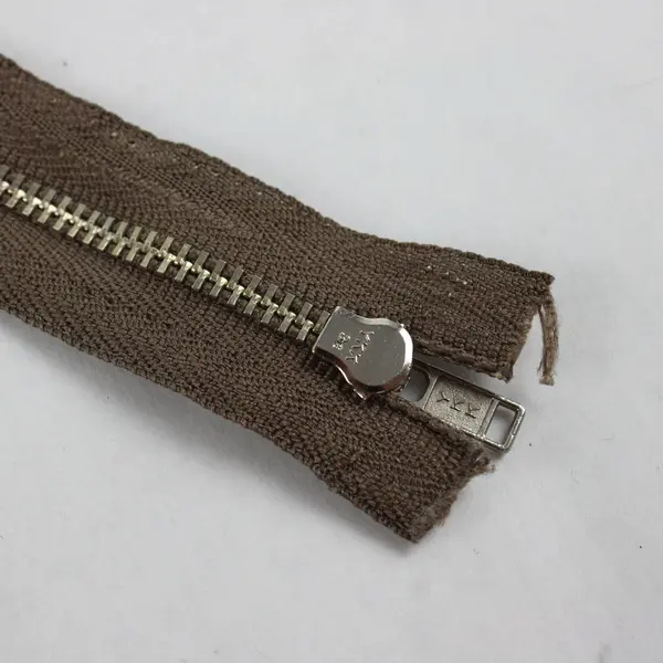 YKK Lot of 17 Assorted Zippers White Beige Brown Black Olive Green