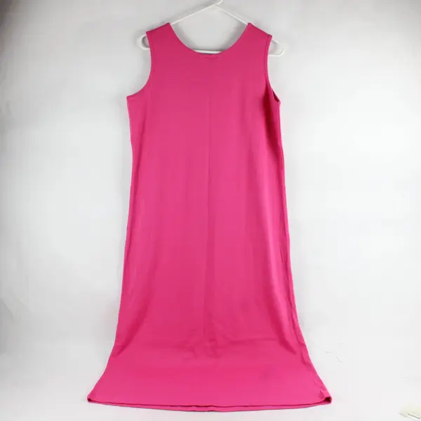 Vtg Blair Women's S Pink Sleeveless Maxi T-Shirt Dress