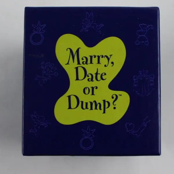 Marry, Date or Dump? Party Game  2003, US-Made, Complete