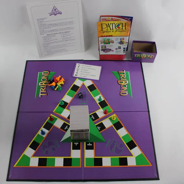Vintage TriBond Board Game 1992 Vol. 1, Big Fun Games, Complete
