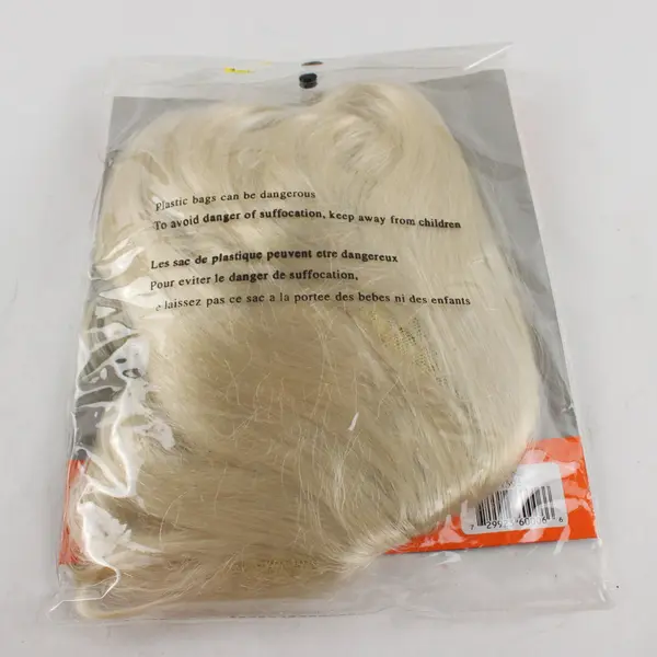 Short Blonde Bob Wig Halloween Costume Accessory