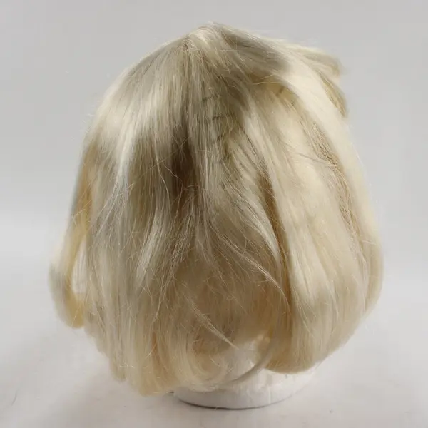 Short Blonde Bob Wig Halloween Costume Accessory