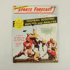 Vintage 1959 Sports Forecast Football Scouting Reports Magazine