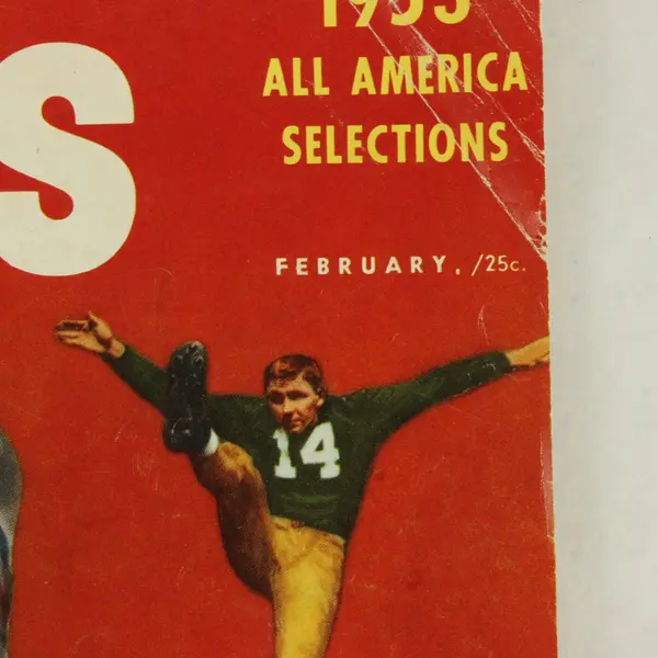 Inside Sports, February 1954 Vol. 2, No. 1, 1953 All America FB Missing 1st Page