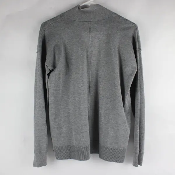 Verve Ami Gray Open-Front Cardigan Women's Medium