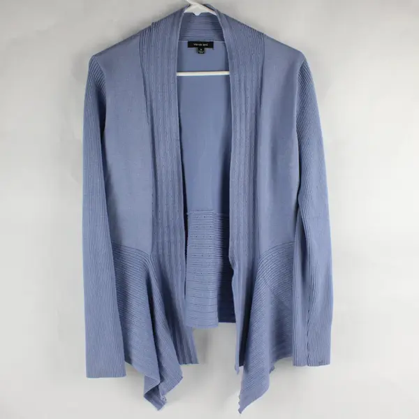 Verve Ami Powder Blue Open-Front Cardigan Women's Medium