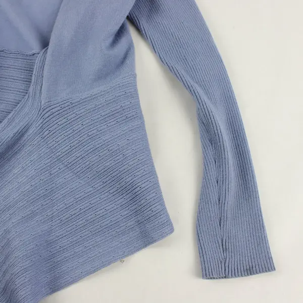 Verve Ami Powder Blue Open-Front Cardigan Women's Medium