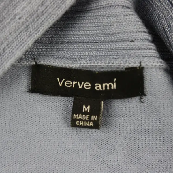 Verve Ami Powder Blue Open-Front Cardigan Women's Medium
