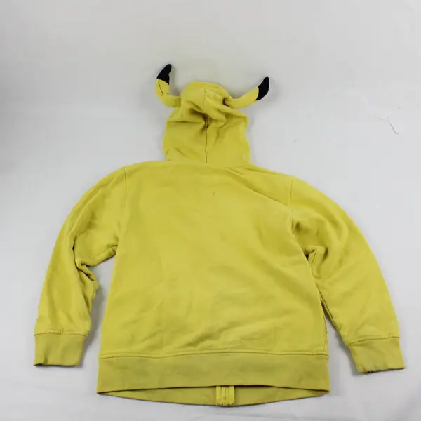 Kids Pokemon Pikachu Hoodie Boy Girl Fleeced Sweater Jacket Size M