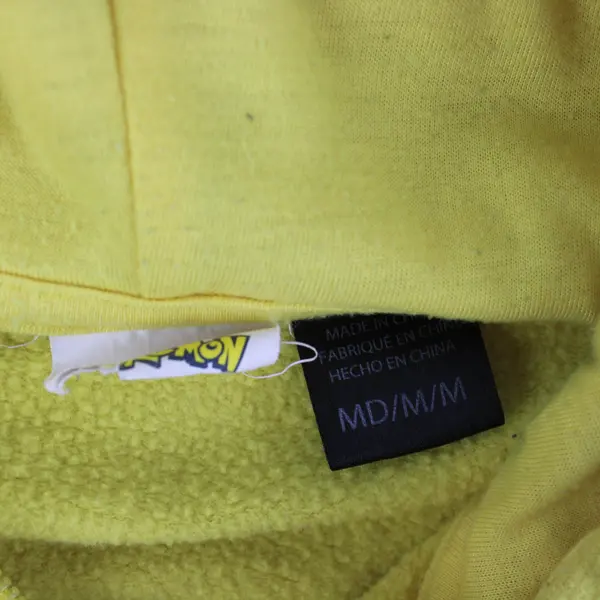 Kids Pokemon Pikachu Hoodie Boy Girl Fleeced Sweater Jacket Size M