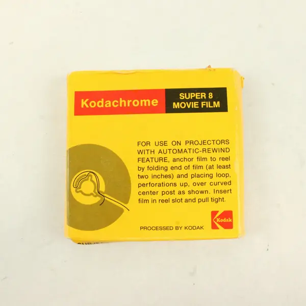 Vintage Kodachrome Super 8 Movie Film Untested