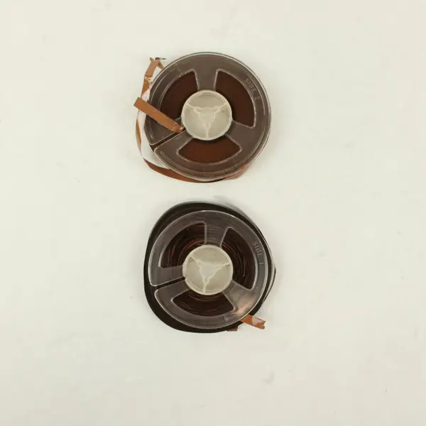 Lot of 2 Audio Magnetics 600' Magnetic Recording Tapes 3 1/4" Reel