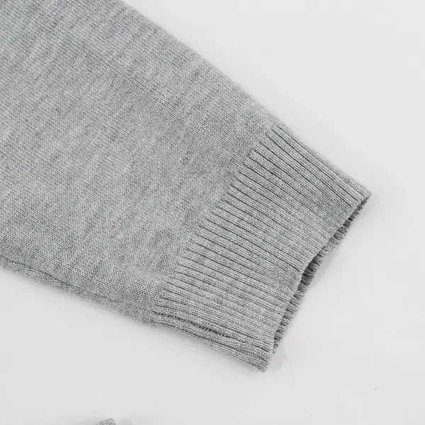 89th & Madison Light Gray Knit Duster Women's Large