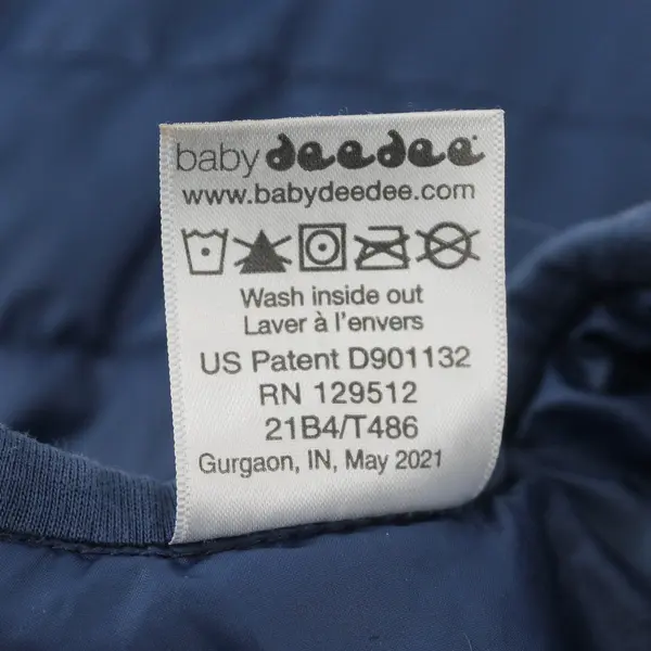 Baby Deedee Sleep Nest Sleeping Bag Quilted Duvet Indigo Blue 3.5 TOG Sz L