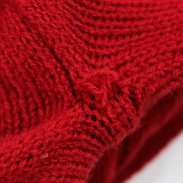 Planet Gold Maternity Red Hooded Knit Cardigan Women's XL
