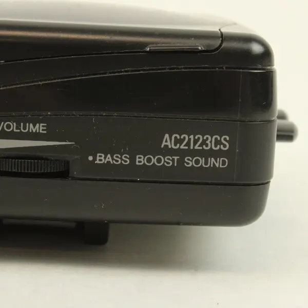 Vintage Emerson Portable Stereo Cassette Player Bass Boost AC2123CS