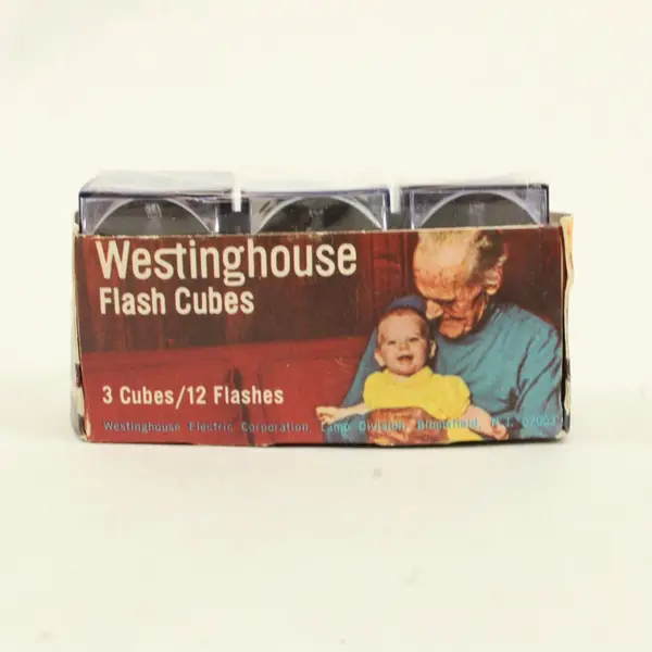 Westinghouse Flash Cubes 3 Cubes 12 Flashes NOS Vintage