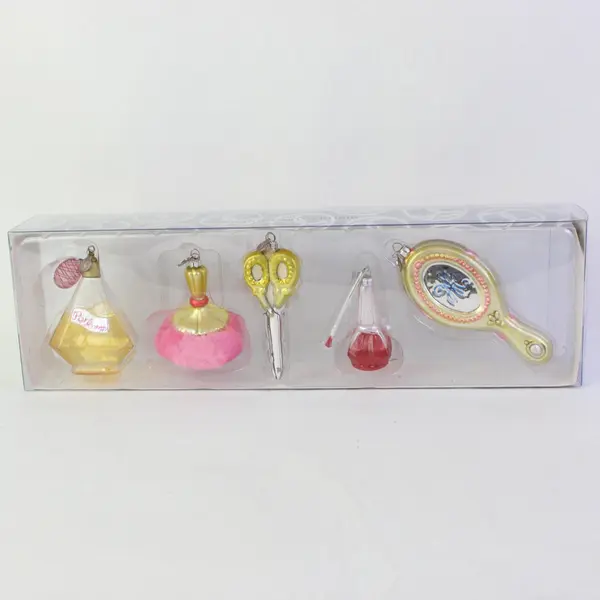 Department 56 5-Piece Fashionista GRWM Girl Boss Christmas Ornament Set