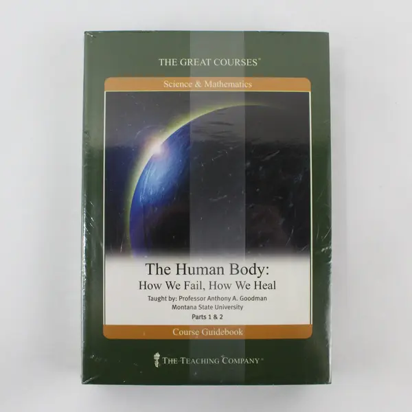 Great Courses Human Body How We Fail, How We Heal Anthony Goodman DVD Set Sealed