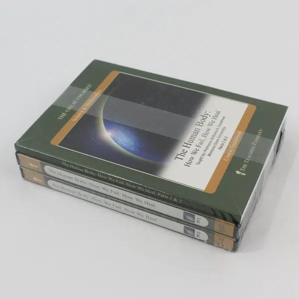 Great Courses Human Body How We Fail, How We Heal Anthony Goodman DVD Set Sealed