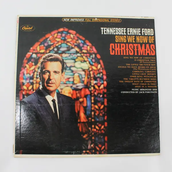 Tennessee Ernie Ford Sing We Now of Christmas 12" Vinyl Record