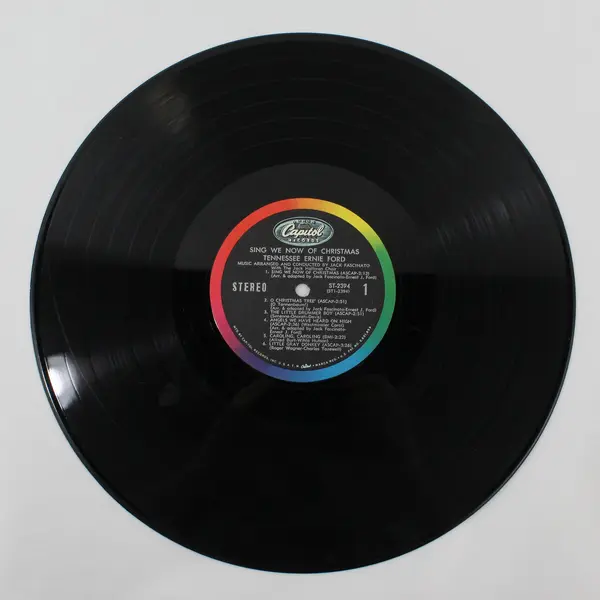 Tennessee Ernie Ford Sing We Now of Christmas 12" Vinyl Record