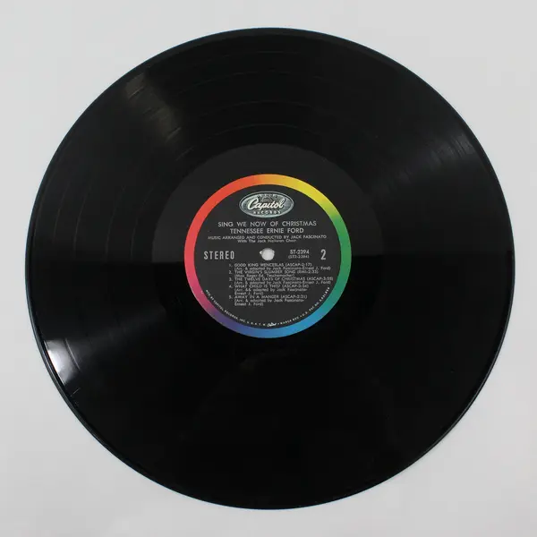 Tennessee Ernie Ford Sing We Now of Christmas 12" Vinyl Record