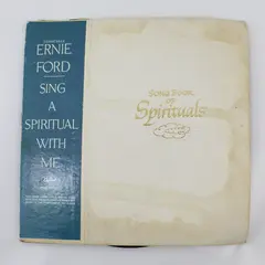 Tennessee Ernie Ford Sing A Spiritual With Me / Song Book 12" Vinyl Record 