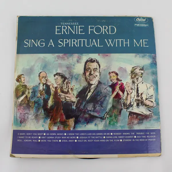 Tennessee Ernie Ford Sing A Spiritual With Me / Song Book 12" Vinyl Record 