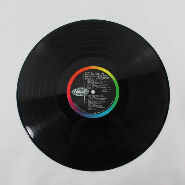 Tennessee Ernie Ford Sing A Spiritual With Me / Song Book 12" Vinyl Record 