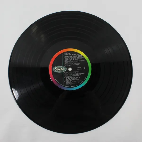 Tennessee Ernie Ford Sing A Spiritual With Me / Song Book 12" Vinyl Record 