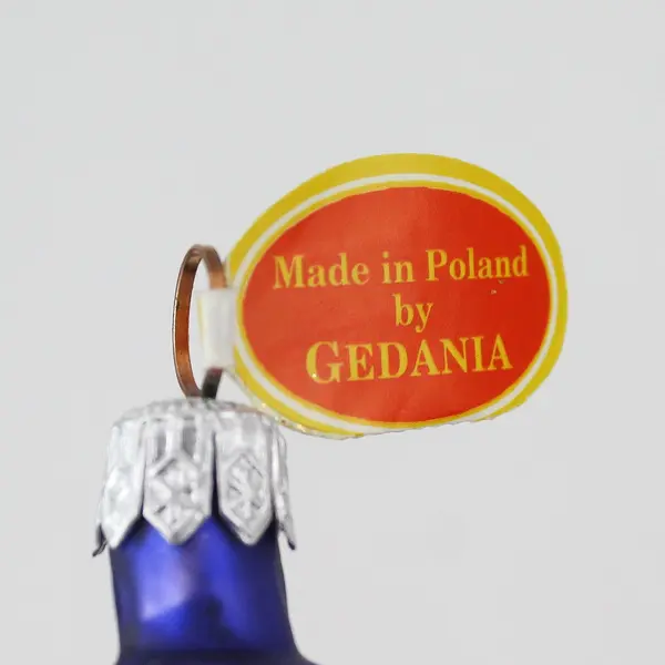 Lot of 3 VTG Gedania Hand-Blown Glass Wise Men Ornaments 3" Taron Collection 