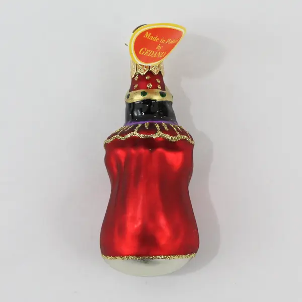 VTG Gedania Detailed Hand-Blown Glass Wise Man Ornament 3" Taron Collection 