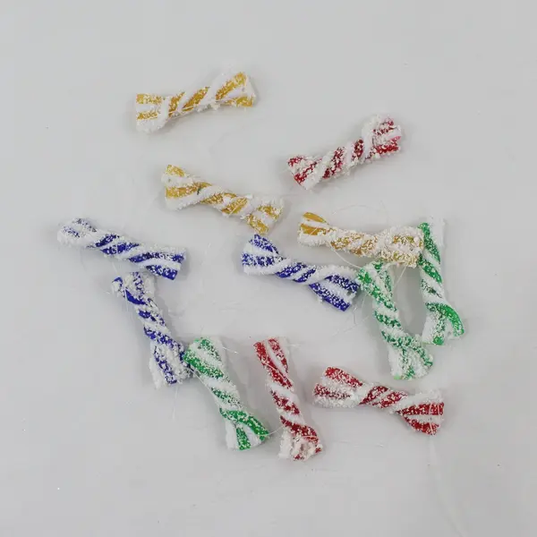 Mixed Lot of 16 Candy Christmas Ornaments