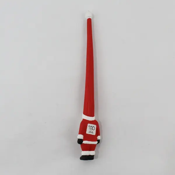 Vintage Department 56 Pencil Santa Ornament 7.5"