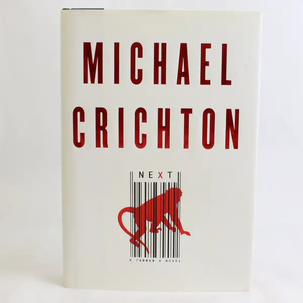 Next by Michael Crichton, 2006, Harper Collins, HC Book 1st Edition w/DJ