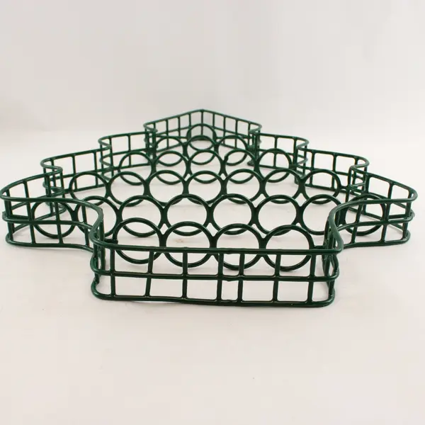 Green Christmas Tree Holiday Display Rack 18"