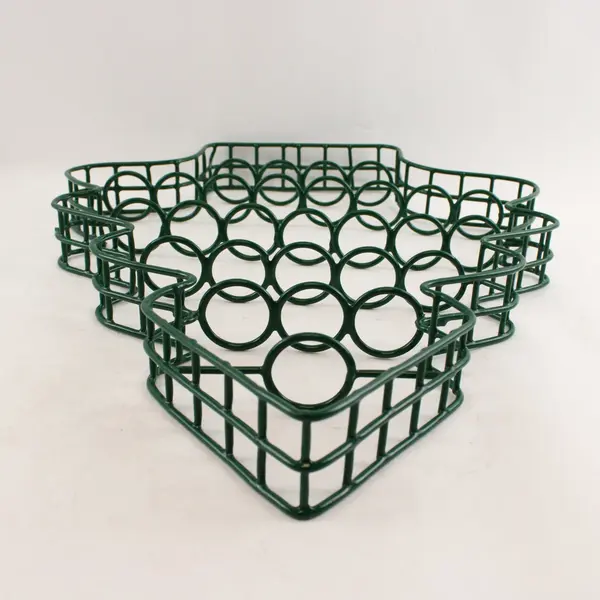 Green Christmas Tree Holiday Display Rack 18"