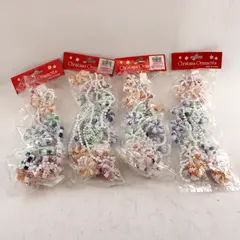 Lot of 4 VTG Enesco Candy Christmas Tree Garlands 2001