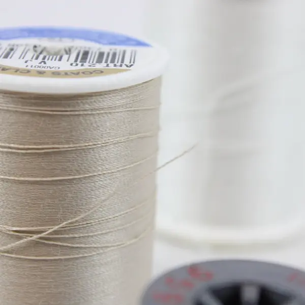 Lot of 5 Used Sewing Thread Spools Talon Gutermann Coats & Clark Assorted