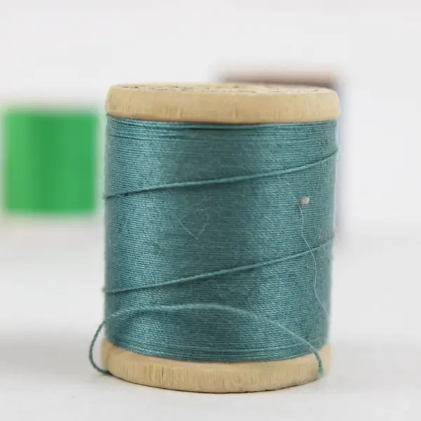 Lot of 7 Sewing Thread Spools Assorted Colors