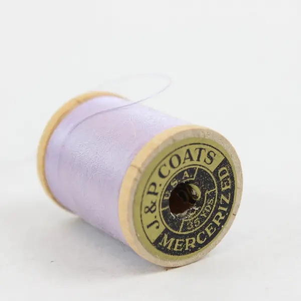 Wooden Sewing Thread Spools Lot of 10 Assorted Colors Pre-Owned