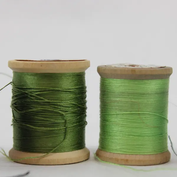 Lot of 7 Mixed Brand Sewing Thread Spools Blue Green Black Brown Assorted
