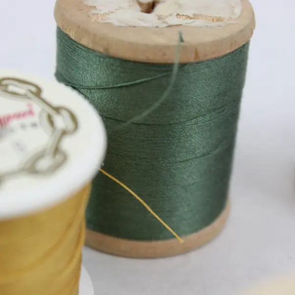 Lot of 11 Sewing Thread Spools Assorted Colors Craft Repair