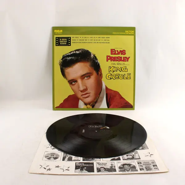 Elvis Presley  "King Creole" 12" Vinyl Record
