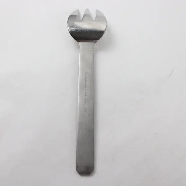 Reed & Barton Montparnasse 18/10 Stainless Cold Meat Serving Fork 8.5in