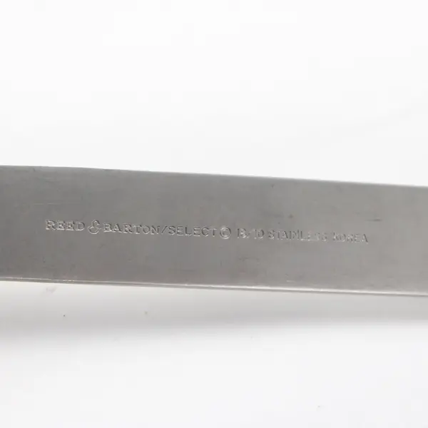 Reed & Barton Montparnasse 18/10 Stainless Cold Meat Serving Fork 8.5in