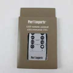 Pier 1 Imports LED Remote Control for Glimmer Strings NEW