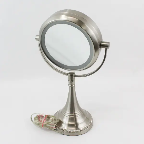 Hwa Feng Lighting Double Sided Lighted Magnifying Make-Up Mirror LH-2521M6 18.5"