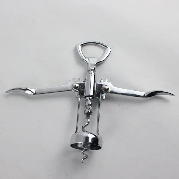 Stainless Steel Winged Corkscrew Wine Bottle Opener
